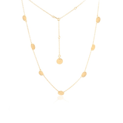 14K Gold Over Sterling Silver Necklace